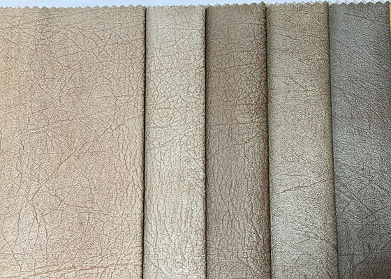 عادي نسيج جلد عرق أريكة 150gsm أقمشة تنجيد من جلد الغزال الصناعي