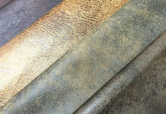 طباعة نسيج أريكة من جلد الغزال 100٪ تقنيات مصبوغة بالبوليستر
