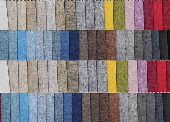 دوبي نسيج الكتان المفروشات لأثاث أريكة متعدد الألوان