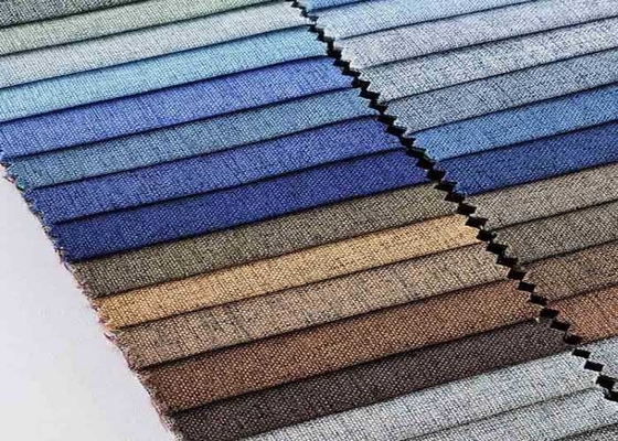 دوبي نسيج الكتان المفروشات لأثاث أريكة متعدد الألوان